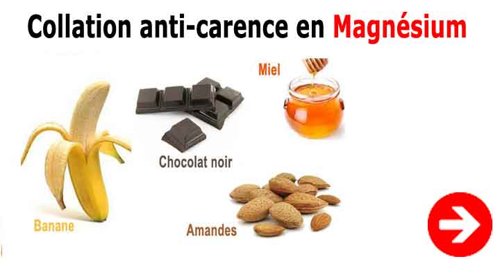 recette contre le manque de magnésium