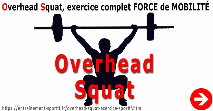overhead squat exercice complet Force et mobilité