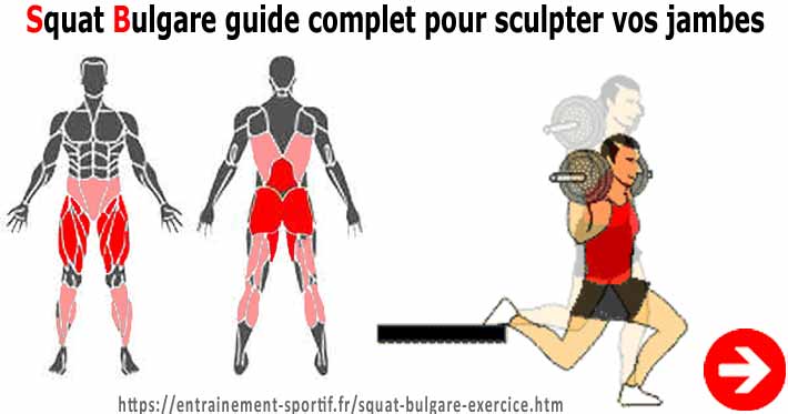 squat bulgare exercice complet pour les jambes